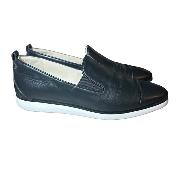 Cole Haan Grand Ambition Slip-on Sneaker black leather size 9 - Picture 1 of 13